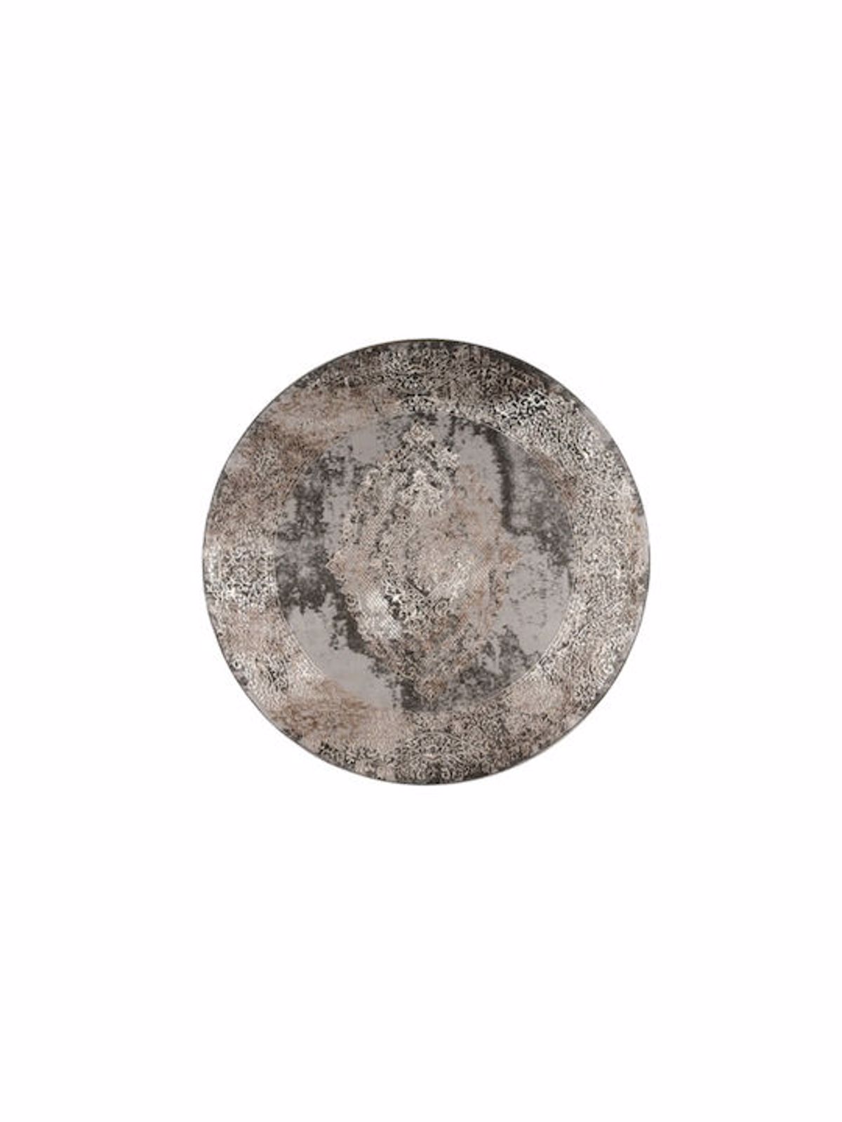Tzikas Carpets Strongulo Xali ''ELEMENTS'' Bez/Kafe/Xruso F160cm 30782-975
